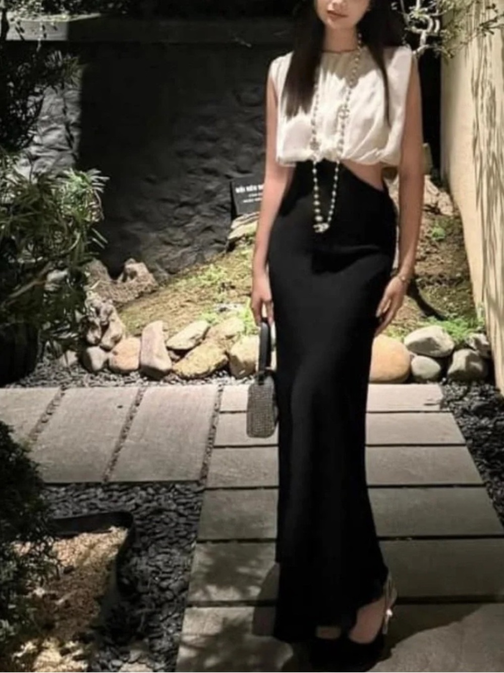 ZARA Combination Cut Out Dress